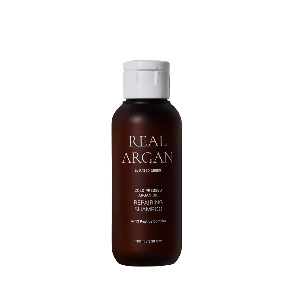Rated Green Repairing Shampoo 100 ml - Відновлюючий шампунь з аргановою олією Rated Green Repairing Shampoo 100 ml - Відновлюючий шампунь з аргановою олією